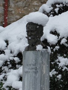 Statue in Arachova