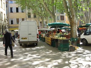 Market in Aix