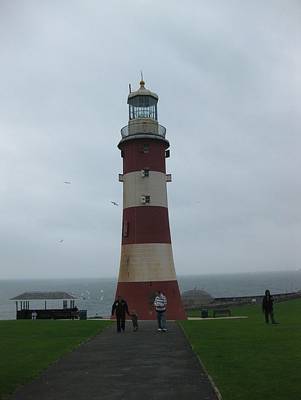 The famous Plymouth Light House