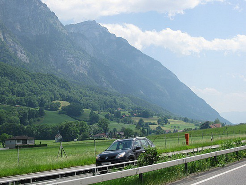 On the way to Liechtenstein