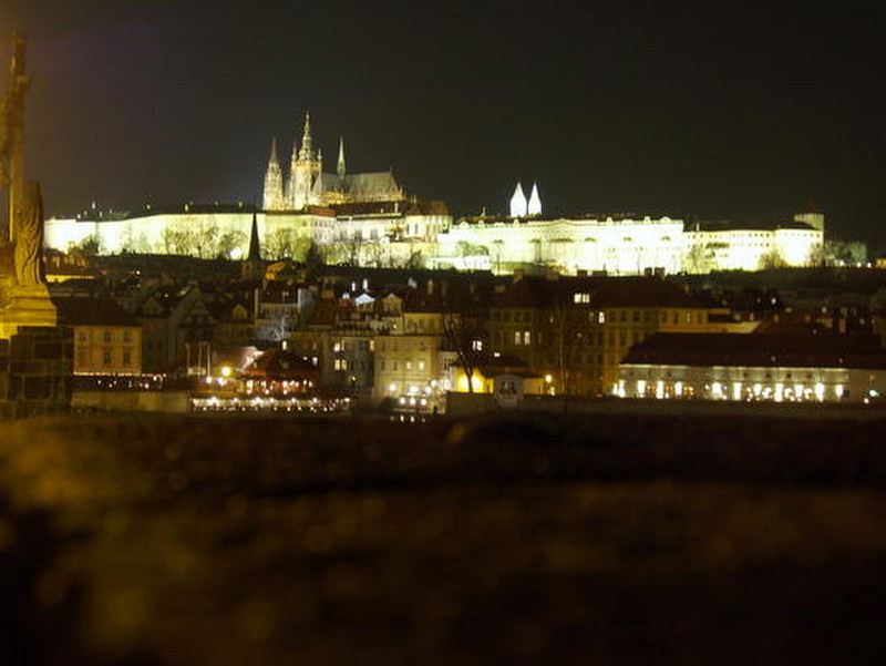 03 Prague Castle at night