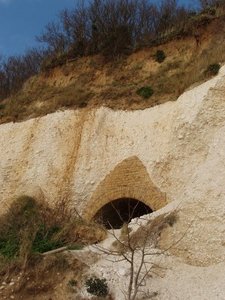 Tunnel in the Cliff