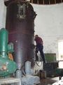 Large Steam Boiler In The Barn