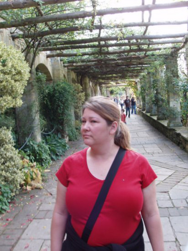 In the gardens of Hever Castle