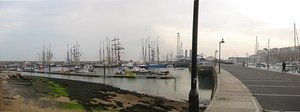 Tall Ships in Ramsgate Harbor