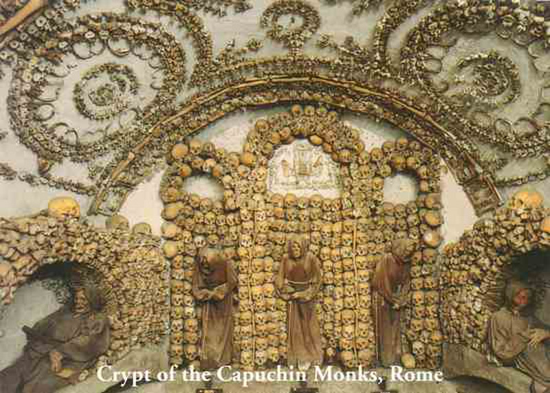 Crypt of the Capuchin Monks Rome 4