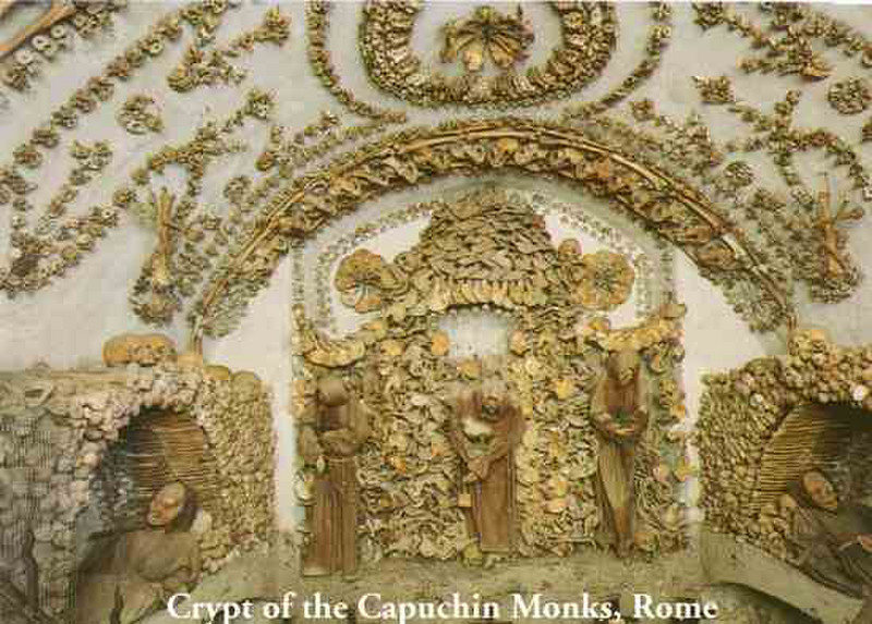 Crypt of the Capuchin Monks Rome 5