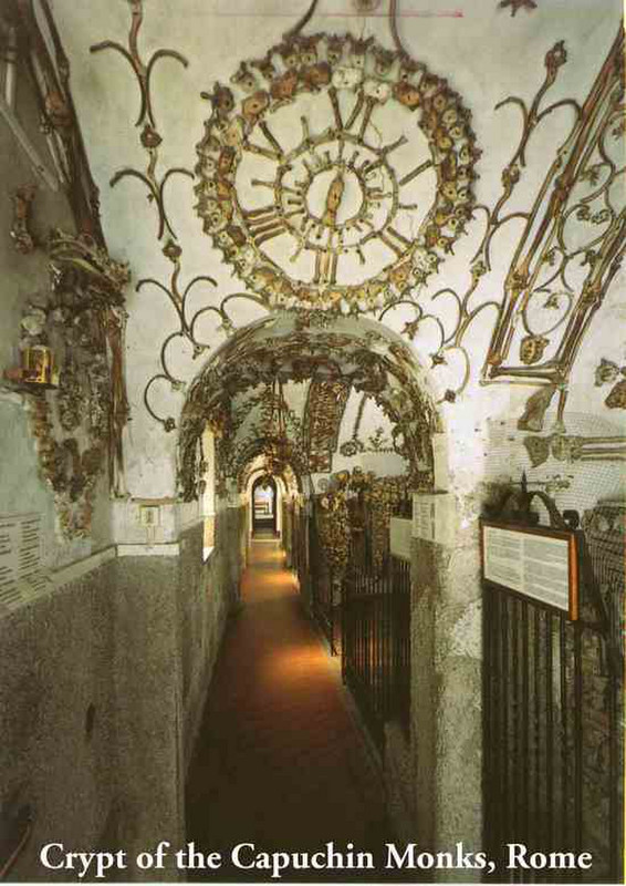 Crypt of the Capuchin Monks Rome 7