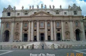 Front of St. Peters