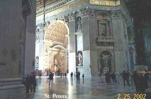 Inside St. Peters