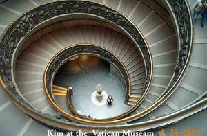 Kim at the Vactian Museam