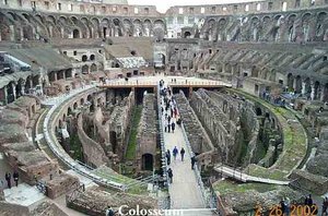 more inside the Colosseum