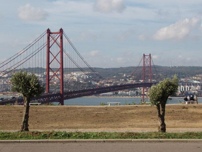 25 Abril Bridge in Lisbon