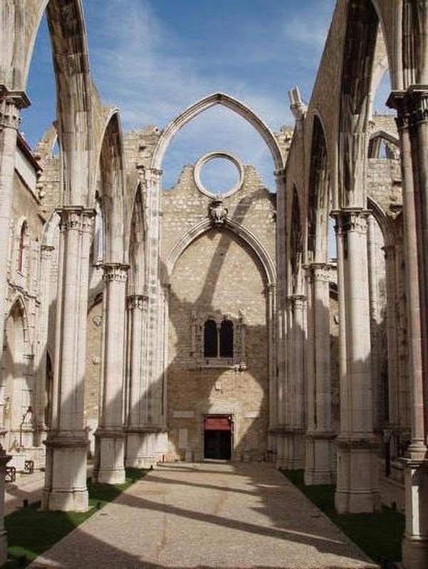 Cathedral damaged by 1755 earthquake