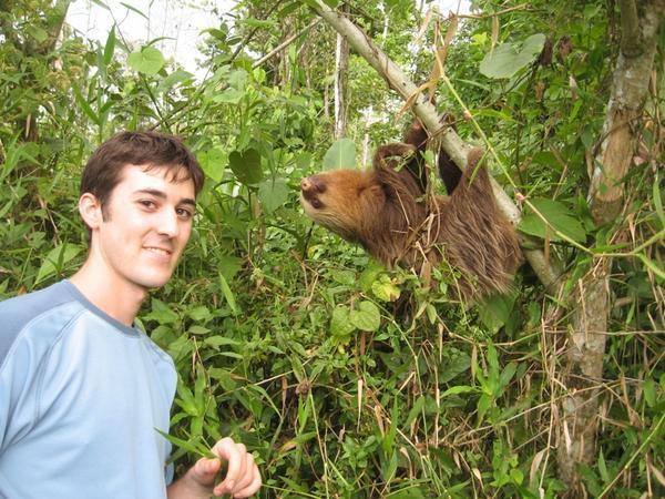 Dustin and the Two Toed Sloth