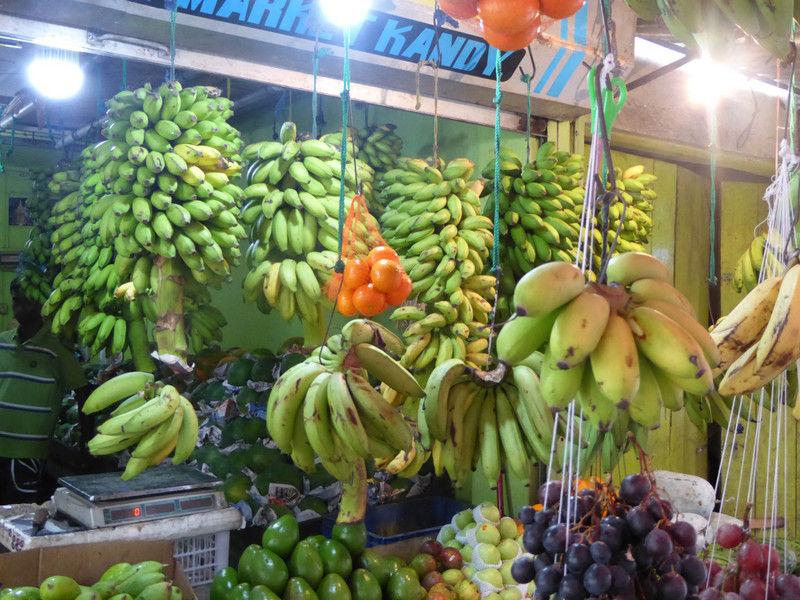 Fabulous fruit in the Kandy Central Market 