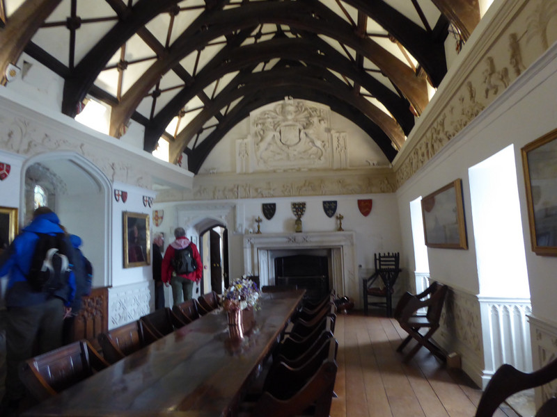 The dining room - originally the monks refectory 