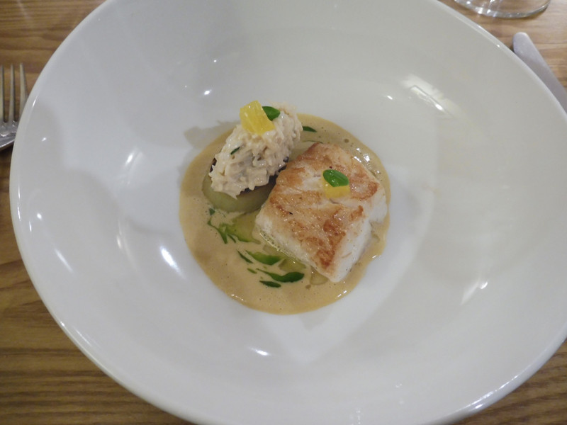 Course four - hake and crab