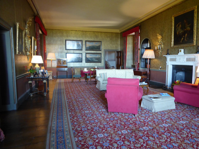 One of the sitting rooms