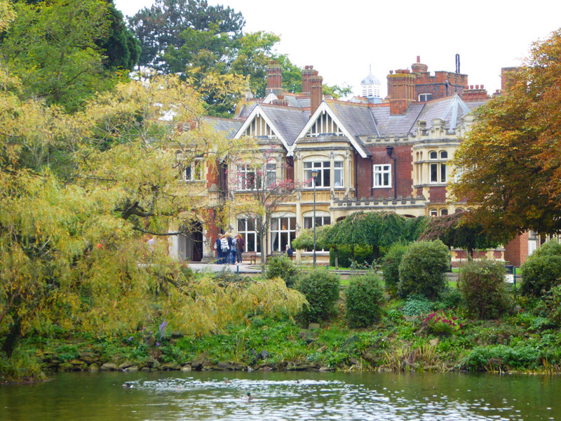 The main house at Bletchley, used for the commander and for recreation 