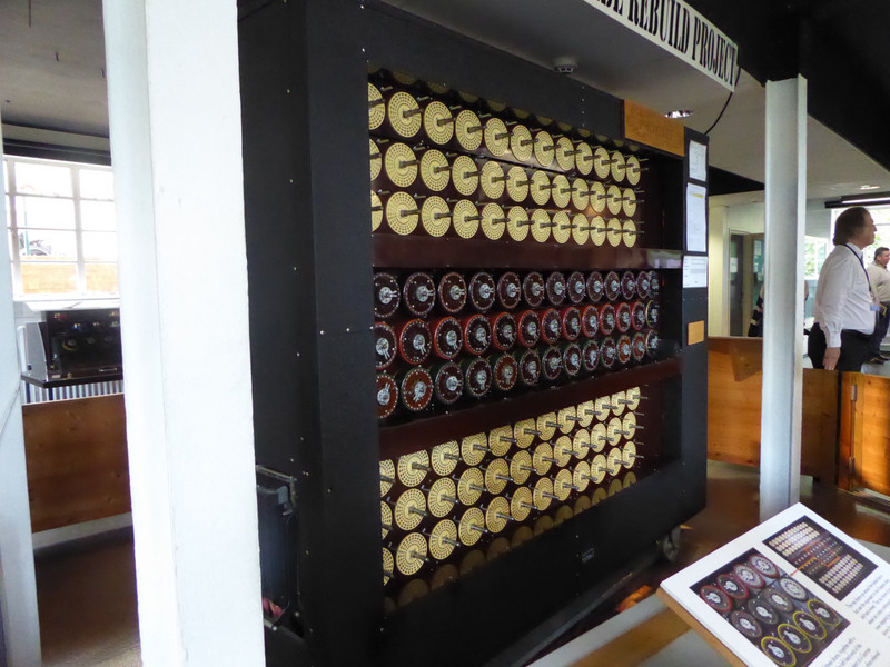 The front of Turing’s machine (the recreation)