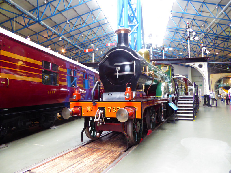 One of the many trains in the National Railway Museum