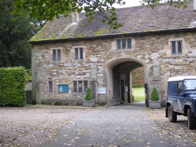 The gatehouse at Haddin Hall
