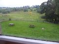 Looking out our window at Gratton farm