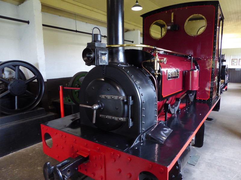 Sybil, one of the original slate engines in the museum
