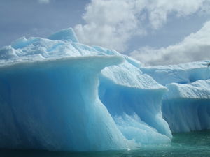 Petersburg boat trip iceberg