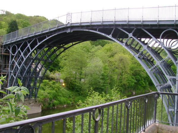 The first iron bridge ever built