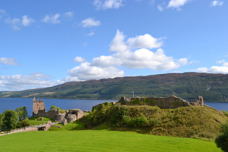 Urquhart castle and Loch Ness