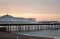 sunrise on Brighton pier