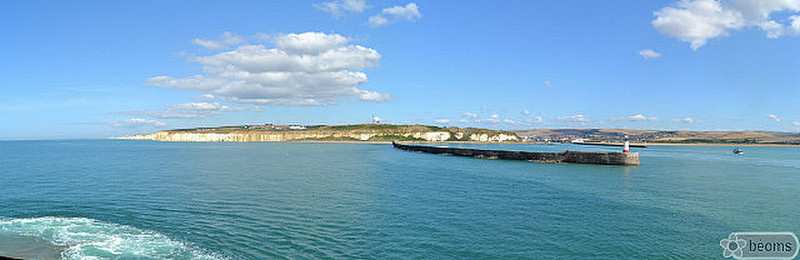 View of Newhaven harbor