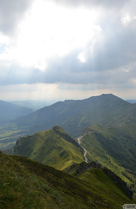 from the top of the Puy Mary
