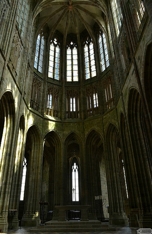 inside St Michel abbey