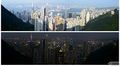 HK by day and night