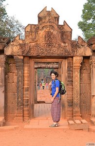 early morning at Banteay Serei