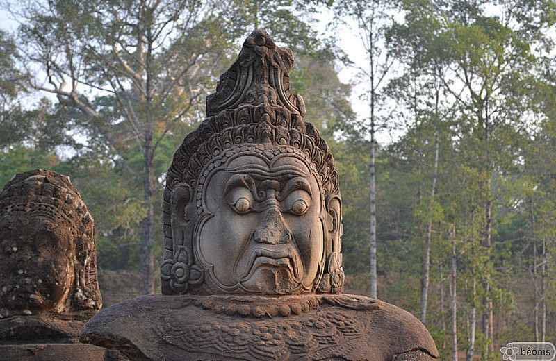 face of a guard of Angkor Thom