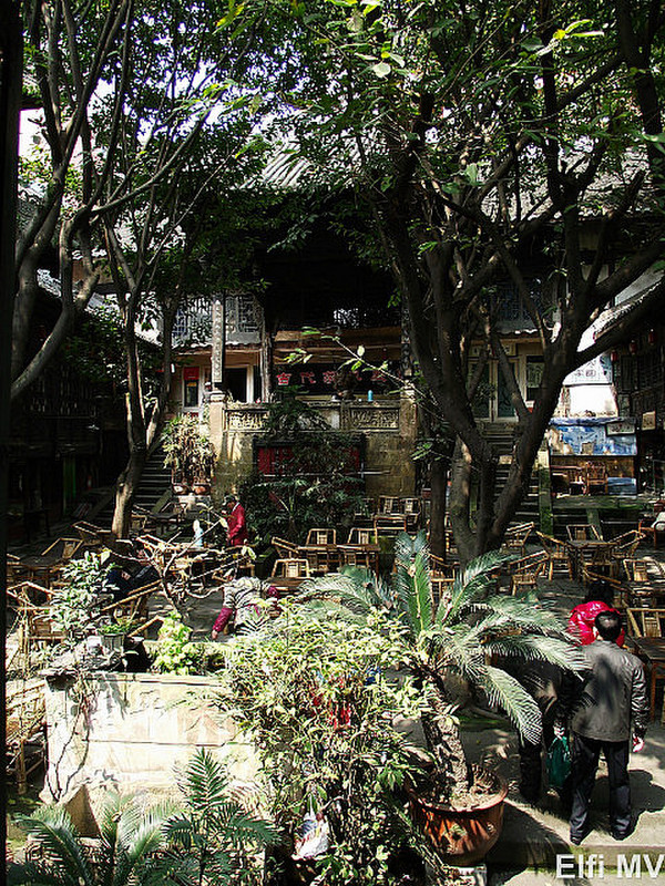 tea house garden