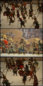 miniature of samurai