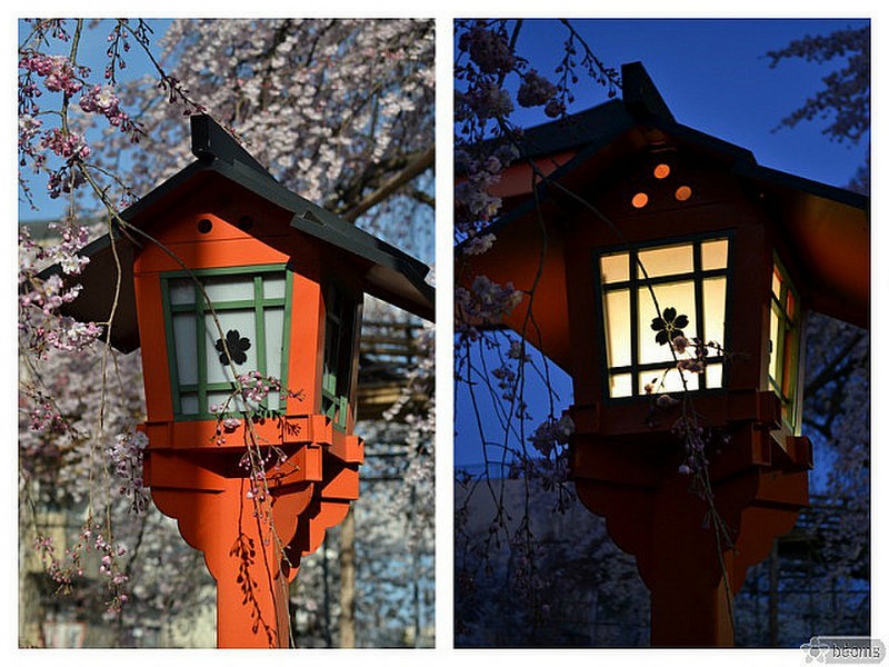 same lantern, different time