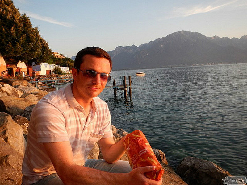 Picnic with lake view - Montreux