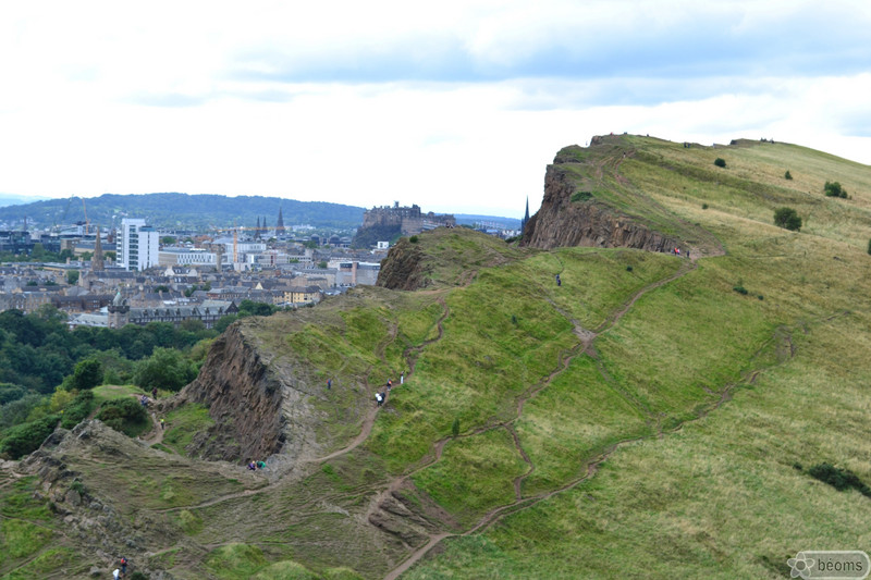 View on EDI from Arthur's seat