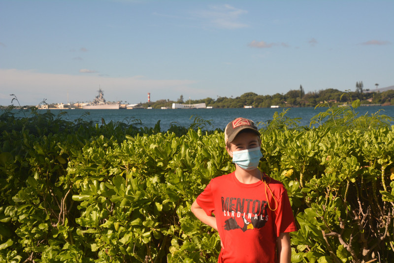 ANDREW AT PEARL HARBOR