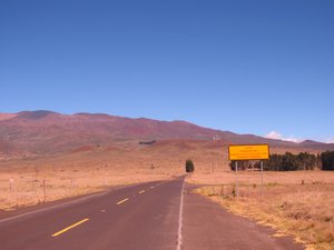 Approaching Mauna Kea