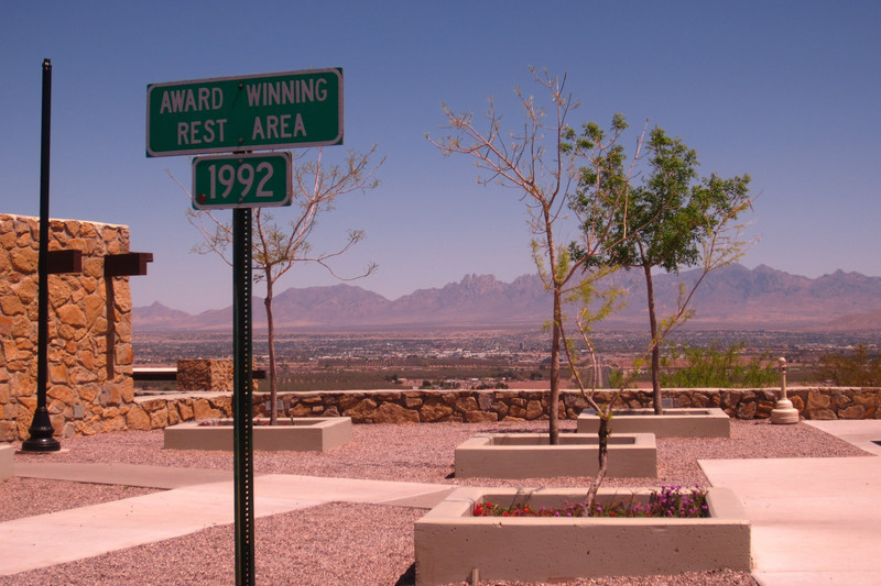 Best rest stop overlooking Las Cruces