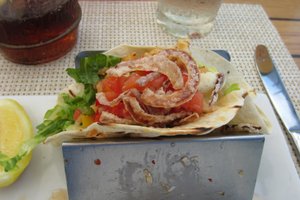 Lunch Lionfish Taco