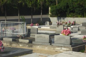 Typical cemetery