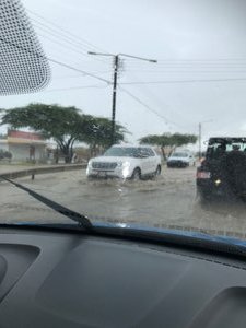 flooded roads